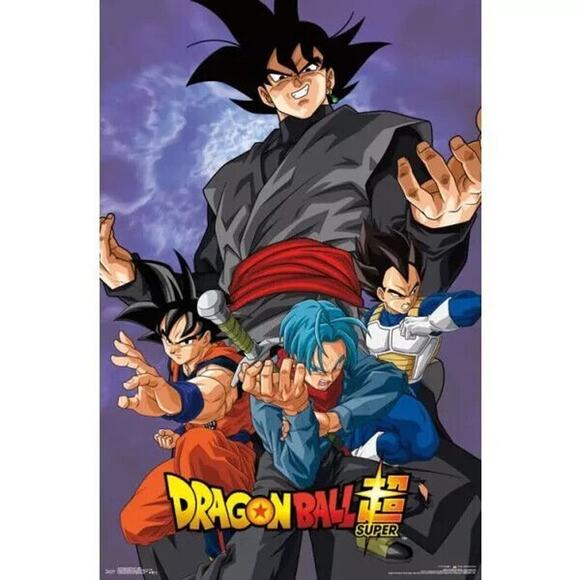 Funimation Dragon Ball Z Super - Villian poster 34 x 22" RP15458 - Sealed P230 - Picture 1 of 6